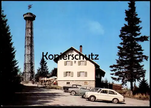 ÄLTERE POSTKARTE TITISEE-NEUSTADT BERGGASTHAUS FÜRSTENBERG -RASTHAUS VOLKSWAGEN OPEL AUTOS Ansichtskarte AK cpa postcard