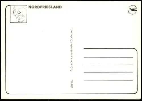 ÄLTERE POSTKARTE NORDFRIESLAND KRABBEN AUS DER NORDSEE KRABBENKUTTER SCHIFF KUTTER SCHIFF UTE crabes crabs ship postcard