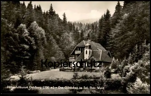 ALTE POSTKARTE GEHLBERG DAS GLÖCKCHEN IM TAL THÜRINGER WALD THÜRINGEN SUHL Ansichtskarte AK postcard cpa