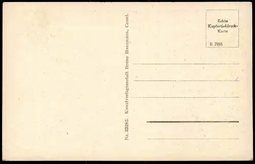 ALTE POSTKARTE DIE WARTBURG EISENACH GEMÄLDE SÄNGERKRIEG Burg castle chateau postcard Ansichtskarte cpa AK