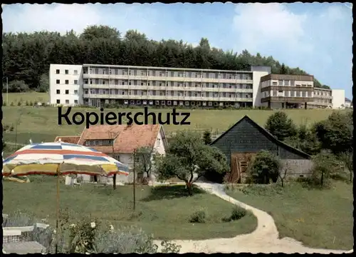 ÄLTERE POSTKARTE GRAS-ELLENBACH HEINRICH-GLÜCKLICH-HAUS ODENWALD GRASELLENBACH SCHIRM SONNENSCHIRM cpa AK postcard