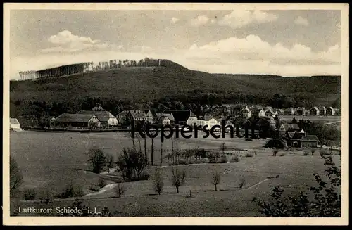 ALTE POSTKARTE SCHIEDER PANORAMA GESAMTANSICHT SCHWALENBERG AN DER LIPPE Ansichtskarte AK cpa postcard