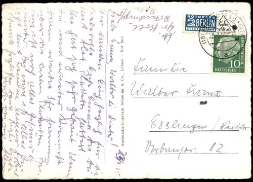 ÄLTERE POSTKARTE ROTENBURG AN DER FULDA KREISKRANKENHAUS KRANKENHAUS HOSPITAL Ansichtskarte AK cpa postcard