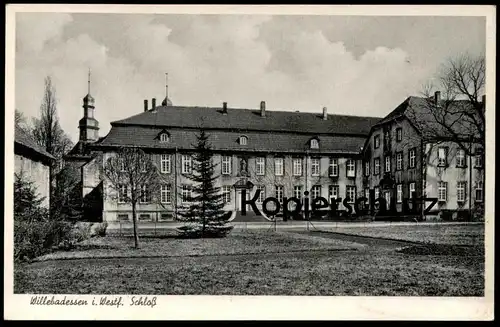 ALTE POSTKARTE WILLEBADESSEN IN WESTFALEN SCHLOSS castle chateau Ansichtskarte AK postcard cpa