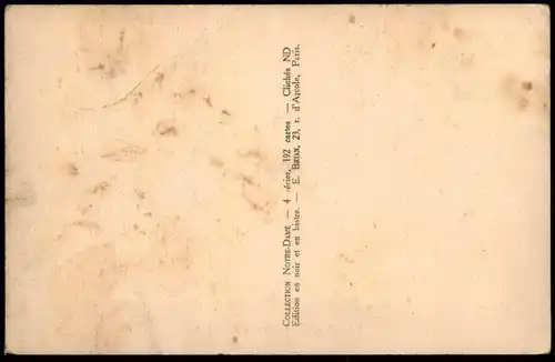 DEUX CPA ZWEI ALTE POSTKARTEN PARIS NOTRE-DAME CHIMÈRE CHIMÈRES cpa postcard AK Ansichtskarte Postkarte