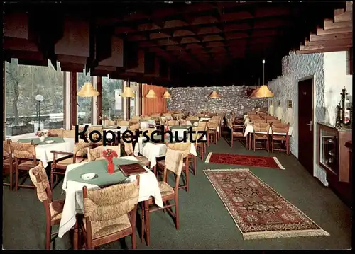 ÄLTERE POSTKARTE OBERHARMERSBACH HOTEL BÄREN BESITZER R. U. G. KUBER GESELLSCHAFTSRÄUME ASBACH AK Ansichtskarte postcard