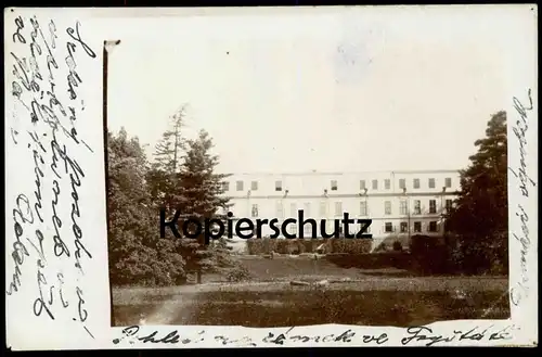 ALTE POSTKARTE FREISTADT SCHLESIEN SCHLOSS 1902 FRYSTAT castle chateau Ansichtskarte AK cpa postcard
