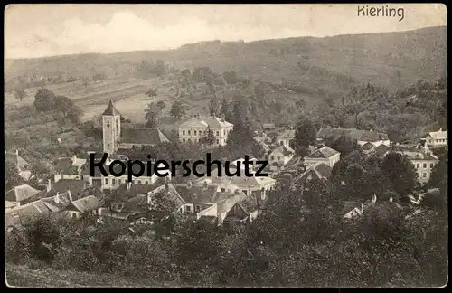 ALTE POSTKARTE KIERLING PANORAMA GESAMTANSICHT KLOSTERNEUBURG NIEDERÖSTERREICH Österreich Ansichtskarte AK cpa postcard