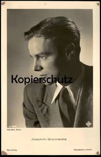 DREI ALTE POSTKARTEN FILM-SCHAUSPIELER MARIA ANDERGAST SONJA SCHÖNER JOACHIM BRENNECKE actor acteur AK postcard cpa