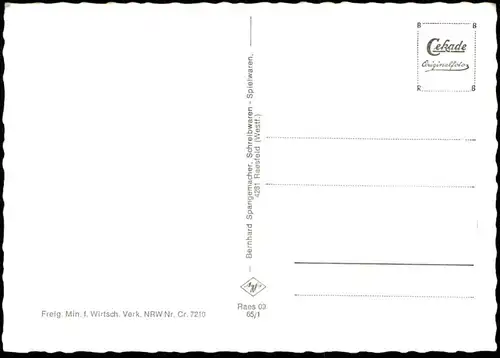 ÄLTERE POSTKARTE SCHLOSS RAESFELD LUFTBILD FLIEGERAUFNAHME Kreis Borken castle chateau Ansichtskarte cpa AK postcard