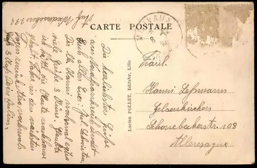 ALTE POSTKARTE TOURCOING RUE FAIDHERBE Ansichtskarte AK cpa postcard