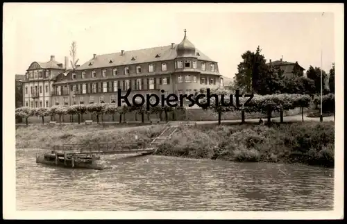 ÄLTERE POSTKARTE KUR- UND WEINORT UNKEL AM RHEIN PAXHEIM UND FREILIGRATHHAUS 1956 AK Ansichtskarte cpa postcard