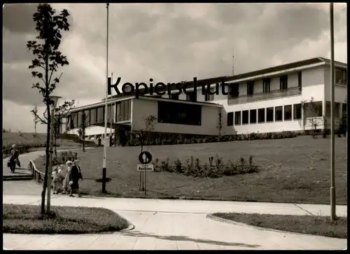 ÄLTERE POSTKARTE AUTOBAHN-RASTSTÄTTE GUSTAV UND BARBARA ZORN BAD CAMBERG motorway highway autoroute Ansichtskarte AK cpa