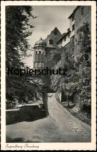 ALTE POSTKARTE JUGENDBURG FREUSBURG Kirchen Sieg Landkreis Altenkirchen castle chateau AK Ansichtskarte cpa postcard