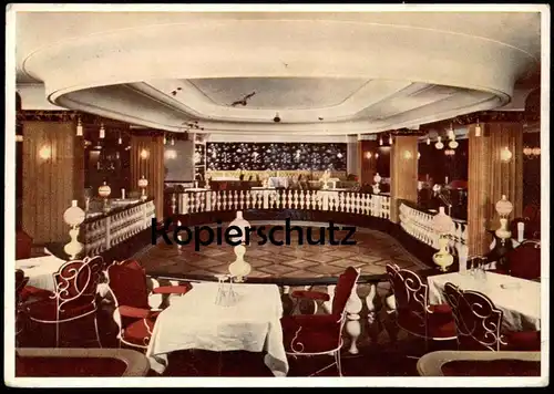 ALTE POSTKARTE MÜNCHEN REGINA PALAST HOTEL NEUE REGINA BAR MAXIMILIANSPLATZ 2 INNENANSICHT AK Ansichtskarte postcard cpa