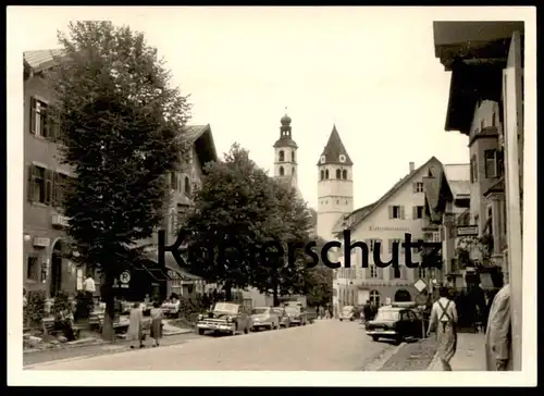 ALTES ORIGINAL FOTO KITZBÜHEL 03.08.1955 TIEFENBRUNNER GOLDENE GANS AUTOS VW KÄFER Photo