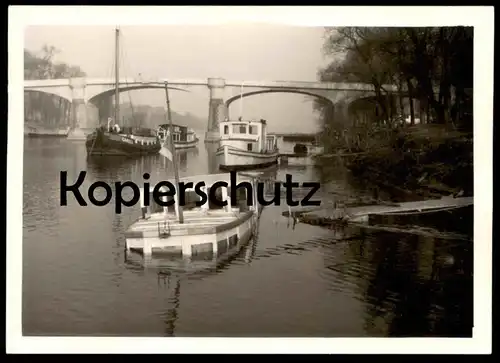 ÄLTERES ORIGINAL FOTO BAD HONNEF GESUNKENES FAHRGASTSCHIFF 1975 FOTO KUNTZ KÖNIGSWINTER Kentern Schiff Ship Photo