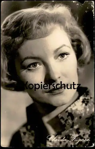 DREI ALTE KARTEN SONJA SUTTER CHRISTA FÜGNER LOTHAR BLUMHAGEN FILM-SCHAUSPIELER STARFOTO DEFA VEB PROGRESS BERLIN DDR