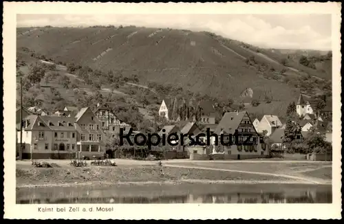 ALTE POSTKARTE KAIMT BEI ZELL AN DER MOSEL PANORAMA Ansichtskarte postcard cpa AK
