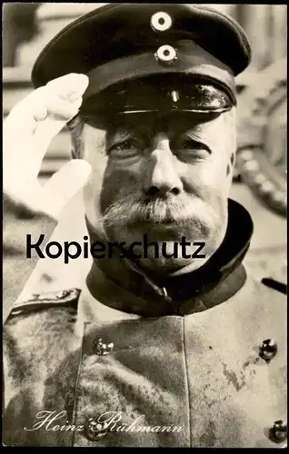 ALTE KARTE HEINZ RÜHMANN FILM-SCHAUSPIELER REAL-FILM DER HAUPTMANN VON KÖPENICK actor acteur Photo Foto postcard AK