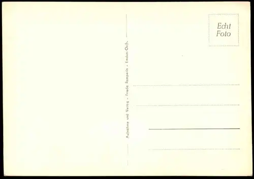 ÄLTERE POSTKARTE EMDEN WALL-BRÜCKE WALLBRÜCKE VERLAG FRIEDA PAMPERIN Ansichtskarte postcard cpa AK