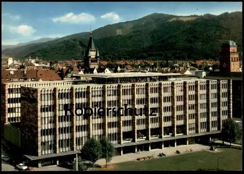 ÄLTERE POSTKARTE FREIBURG IM BREISGAU KARL LUDWIG UNIVERSITÄT NEUBAU PANORAMA Ansichtskarte postcard cpa AK