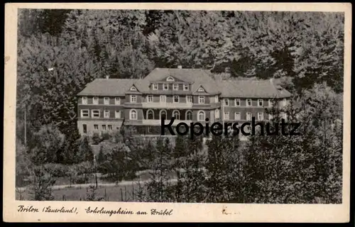 ALTE POSTKARTE BRILON SAUERLAND ERHOLUNGSHEIM AM DRÜBEL Ansichtskarte AK cpa postcard