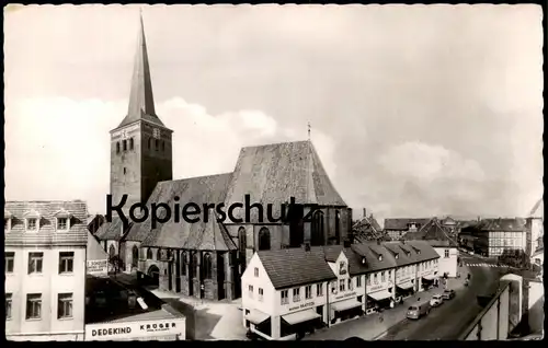 ÄLTERE POSTKARTE UELZEN HANNOVER ST. MARIENKIRCHE & DIE FÜNF PROPHETEN DEDEKIND HARBORD PAATSCH GIESELBERG SCHULZ AK