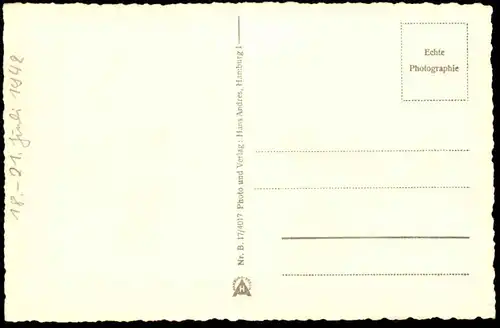 ALTE POSTKARTE BUXTEHUDE RATHAUS SPARKASSE 1942 Autos Pferdewagen Ansichtskarte AK cpa postcard