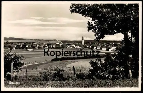 ALTE POSTKARTE SAULGAU PANORAMA GESAMTANSICHT TOTALANSICHT Bad Saulgau Ansichtskarte AK cpa postcard