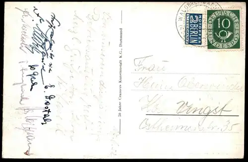 ALTE POSTKARTE WALDBREITBACH IM WIEDTAL TOTAL PANORAMA Wied Rengsdorf Ansichtskarte AK cpa postcard