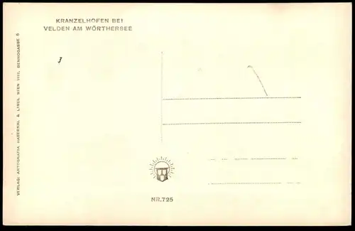 ALTE POSTKARTE KRANZELHOFEN BEI VELDEN AM WÖRTHERSEE KIRCHE KRANZLHOFEN Ansichtskarte AK cpa postcard