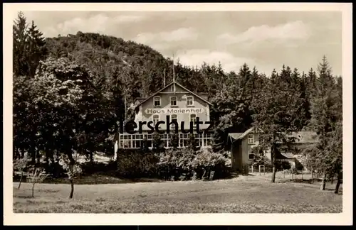 ALTE POSTKARTE HAUS MARIENHOF KATHOLISCHES MÄNNERWERK LAHR BEI KÖNIGSWINTER Ansichtskarte AK cpa postcard