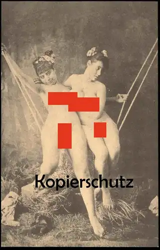 ALTE REPRO ? POSTKARTE AKT FRAUEN NACKT BRUST EROTIK eroticism nus nude breast women nudity postcard cpa Ansichtskarte