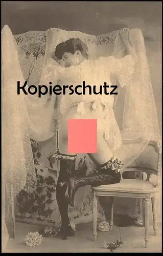 ÄLTERE REPRO ? POSTKARTE AKT NACKTE FRAU EROTIK POPO eroticism femme nus nude woman bottom nudity postcard