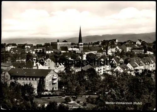 ÄLTERE POSTKARTE WETTER-VOLMARSTEIN RUHR PANORAMA TOTALANSICHT Ansichtskarte AK postcard cpa