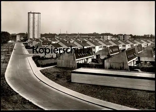ÄLTERE POSTKARTE FRANKENTHAL PFALZ CARL-BOSCH SIEDLUNG HOCHHAUS ARCHITEKTUR architecture AK Ansichtskarte cpa postcard