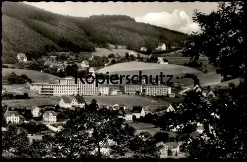 ÄLTERE POSTKARTE PLETTENBERG EVANGELISCHES KRANKENHAUS HOSPITAL PANORAMA Ansichtskarte AK cpa postcard