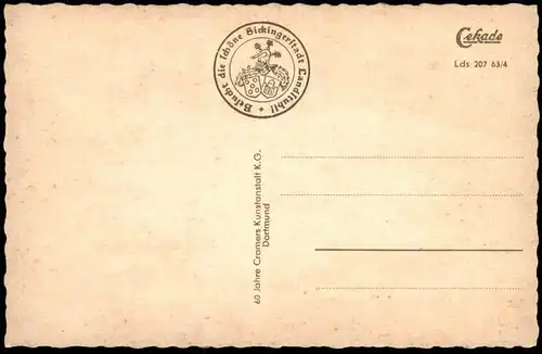 ÄLTERE POSTKARTE LANDSTUHL PFALZ MOORBAD SICKINGEN VW KÄFER VOLKSWAGEN KURVILLA VILLA Ansichtskarte AK cpa postcard