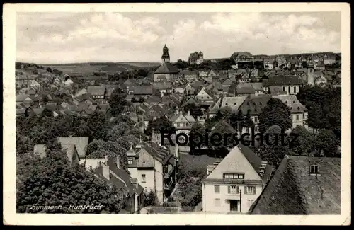 ALTE POSTKARTE SIMMERN HUNSRÜCK PANORAMA GESAMTANSICHT Ansichtskarte AK cpa postcard