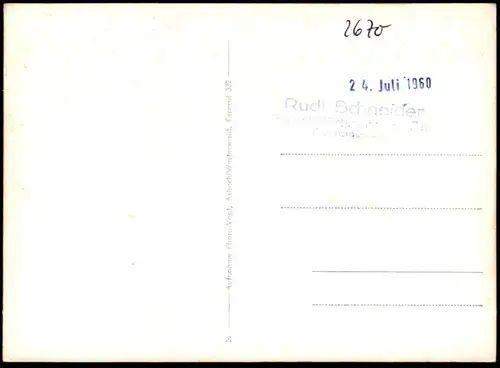 ALTE POSTKARTE ASBACH WESTERWALD PANORAMA GESAMTANSICHT Kreis Neuwied Ansichtskarte AK cpa postcard