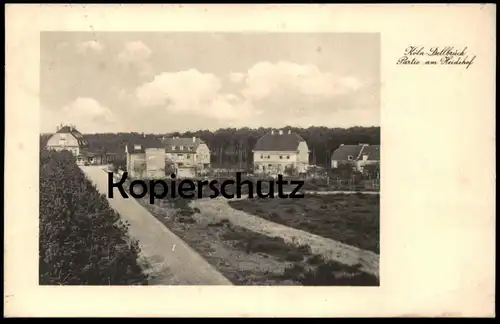ALTE POSTKARTE KÖLN DELLBRÜCK PARTIE AM HEIDEHOF 1938 Villen Villa Ansichtskarte AK postcar cpa