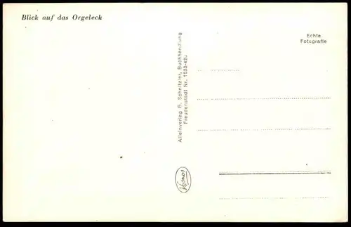 ÄLTERE POSTKARTE EVANGELISCHE STADTKIRCHE FREUDENSTADT KIRCHE ORGEL JESUS KREUZ organ orgue Ansichtskarte cpa postcard