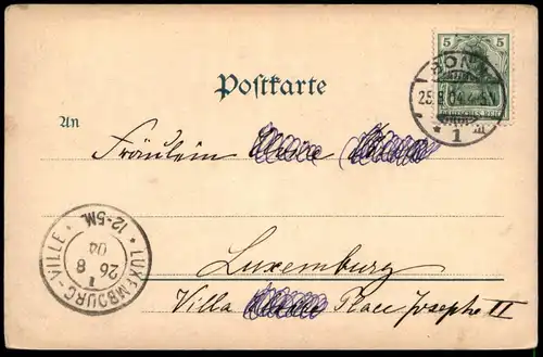 ALTE POSTKARTE BONN KOBLENZER THOR KOBLENZERTOR Koblenzer Tor Ansichtskarte AK cpa postcard