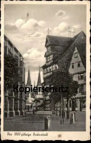 ALTE POSTKARTE DAS 1000 JÄHRIGE DUDERSTADT Ansichtskarte AK cpa postcard