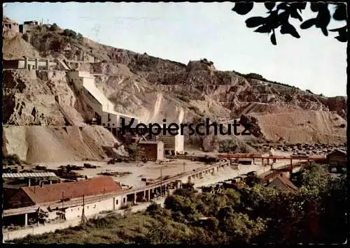 ÄLTERE POSTKARTE RAMMELSBACH STEINBRUCHBETRIEBE GMBH STEINBRUCH KREIS KUSEL AK Ansichtskarte cpa postcard