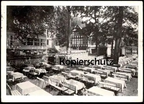 ALTE POSTKARTE BENTHE BENTHER TERRASSEN ERICHS RUH INHABER ERNST WERNER FERNRUF WEETZEN RONNENBERG HANNOVER