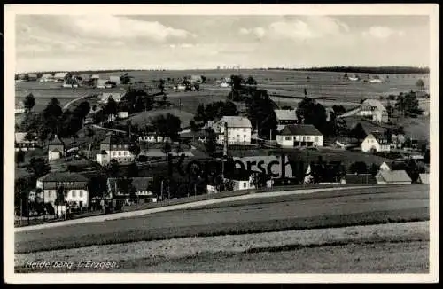 ALTE POSTKARTE HEIDELBERG IM ERZGEBIRGE PANORAMA TOTALANSICHT SEIFFEN SACHSEN Ansichtskarte AK postcard cpa