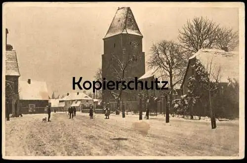 ALTE POSTKARTE LEIPZIG MOCKAU IM WINTER 1914 STEPHANUSKIRCHE KIRCHE SCHNEE Ansichtskarte AK cpa postcard