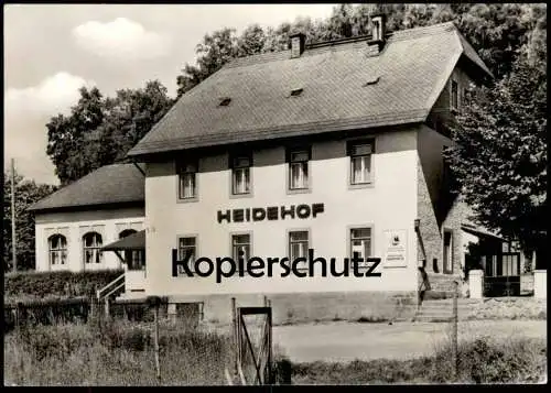 ÄLTERE POSTKARTE DIPPOLDISWALDE HEIDEHOF BETRIEBSFERIENHEIM DER VE HANDELSORGANISATION WTB STADT DRESDEN Ansichtskarte